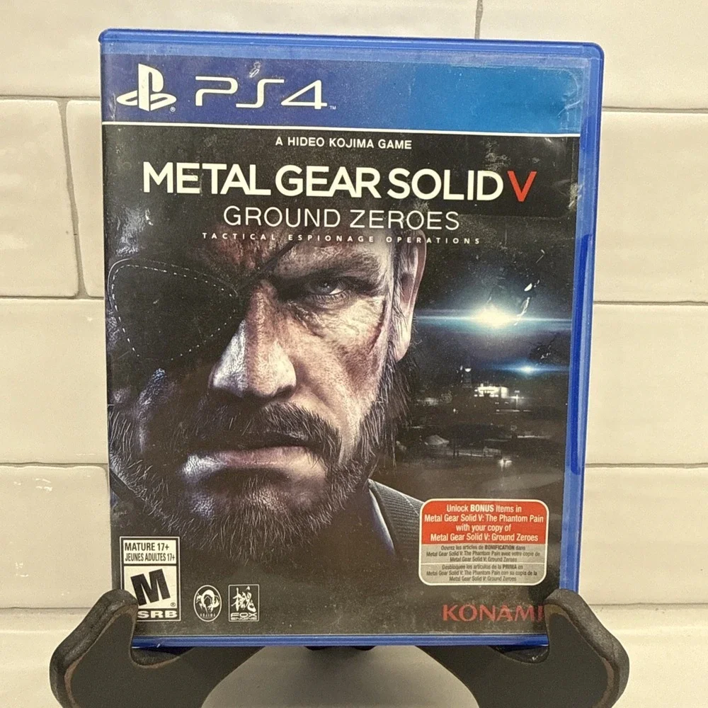 Metal Gear Solid V 5: Ground Zeroes PlayStation 4 PS4 Game - Very Good Condition